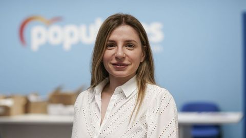 Lara Da Silva, portavoz del PP en Verín