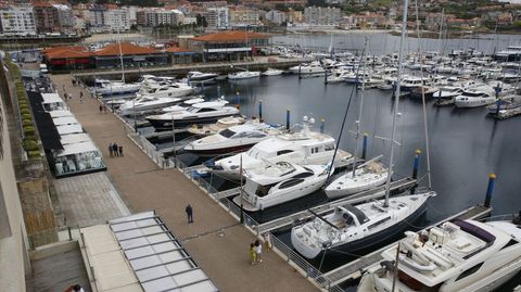 Puerto deportivo Juan Carlos I, en Sanxenxo