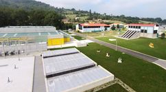 La�Estaci�n Depuradora de Aguas Residuales (EDAR) de Villaperi, en Oviedo.