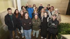 Parte del equipo de educadores y profesores del programa Lecer del F�rum y el �gora. 