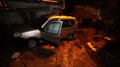 Una tromba de agua inunda Viveiro