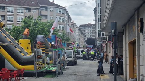 La situaci�n de los puestos en la calle Jos� �lvarez Gonz�lez fue una de las que provoc� m�s trastorno
