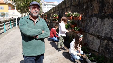 Manuel Gonz�lez, portavoz de Sachos � R�a, asociaci�n que organiza un debate con motivo de la exposici�n