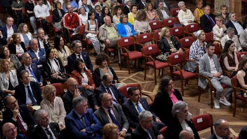 Acto del Colegio Médico de Lugo en el Círculo das Artes con motivo de sus 125 años 