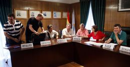 Ovidio Rodeiro presidi� el mi�rcoles el primer pleno ordinario del mandato. 