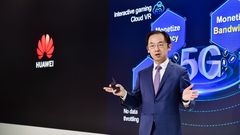 Ryan Ding, presidente de la Unidad de Negocio de Operador de Huawei, avanz los nuevos proyectos de la compaa