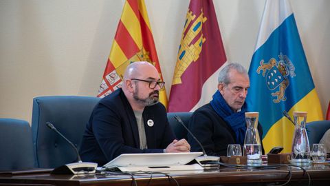 El nacionalista Efr�n Castro, presidente en funciones de la Diputaci�n hasta el 14 de enero