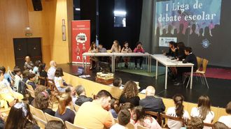 Unha liga escolar de debate celebrada no seu d�a en Ourense 