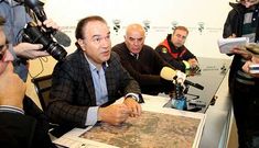 El alcalde explic� en rueda de prensa sobre el plano de Casas Vellas detalles de la reuni�n con Fenosa. 