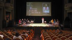 Entrega del Premio Oito de Marzo en el teatro Jofre