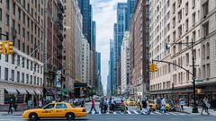 Imagen de una calle de Nueva York