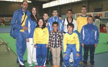 Los deportistas del Gimnasio Neka rindieron a un �ptimo nivel en el campeonato gallego en Moa�a