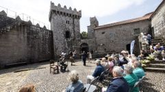 Unha velada de Escora Danza, no castelo de Vimianzo, en imaxe de arquivo 