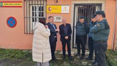 Julio Abaldes visit� la localidad para trasladar la noticia.