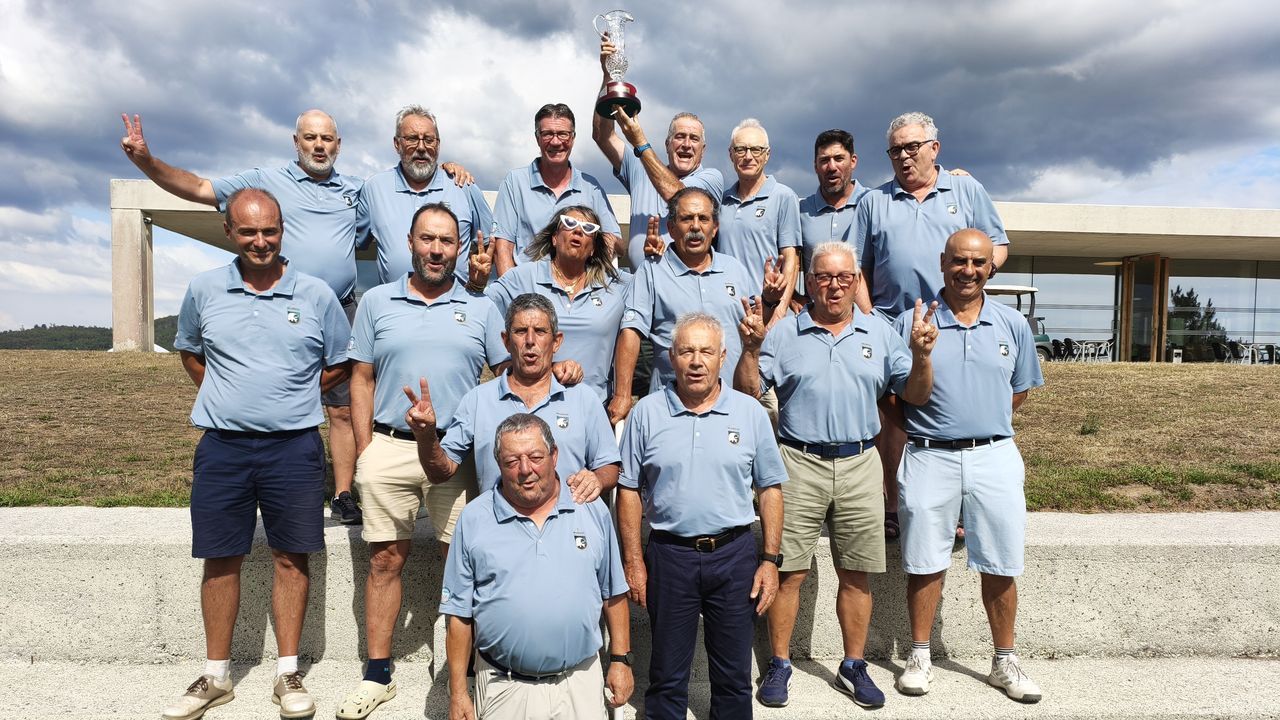 El equipo sénior Miño Ártabro de golf se proclamó campeón de la Ruta do Viño 2026 por segundo año consecutivo