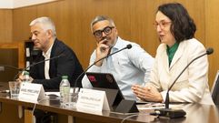 Valent�n Garc�a, Daniel P�rez e Cristina L�pez, na apertura do curso este martes 