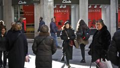 As� transcurri� la primera ma�ana de rebajas en Lugo