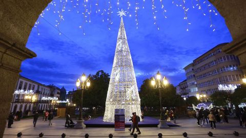 Este venres 5 inaug�rase o alumeado de Nadal de Lugo