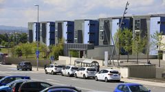 Entrada principal del HULA, donde habr�a tenido lugar la sustracci�n