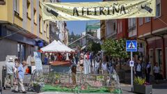 A Feiria es una de las grandes citas de Outes, el Concello con mayor gasto por habitante en cultura.