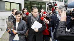 La concejala abandona el juzgado despu�s de declarar