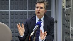 Borja Verea estuvo este jueves en el programa  Voces de Compostela , de Radio Voz