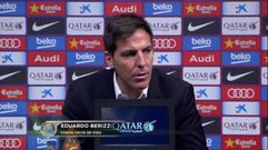 Berizzo: �Convirtieron m�s goles de lo que el partido dec�a�