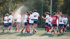 La celebraci�n del ascenso de los cadetes del Calasancio, en im�genes