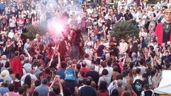Ambiente en las calles de Monforte durante la �ltima Feira Medieval