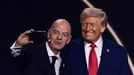 Gianni Infantino, presidente de la FIFA, y Donald Trump, presidente de Estados Unidos, en diciembre del 2025 en Washington