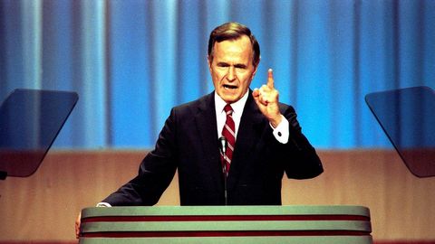 La vida de George H. W. Bush, en imágenes