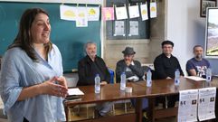 �nxela Migu�ns present� el acto en el que intervinieron Felipe Sen�n, Jos� Mar�a Vicente, �lvaro Arizaga y Javier G�mez