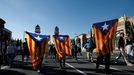 Manifestacin por la independencia de Catalua en junio del 2021