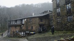 La aldea de Seceda, cabecera de una de las nueve parroquias que forman el municipio de Folgoso do Courel