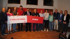 La presentacin de la candidatura electoral del PSdeG-PSOE de Sober se celebr en el local social de la parroquia de Rosende