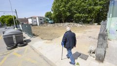 La parcela donde estaban los chal�s militares de Rosalia de Castro, en Pontevedra, se convertir� en una plaza p�blica 