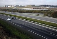 La inmensidad del pol�gono de  A Sionlla se encuentra despoblado de naves industriales. 