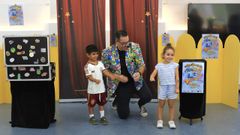 El Mago Paco, en la presentaci�n del festival