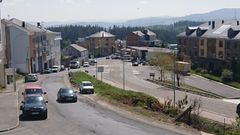 La glorieta en este punto de A Fonsagrada mejorar� la seguridad y los giros de los veh�culos