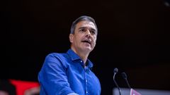 S�nchez en un mitin en Barcelona durante este fin de semana.