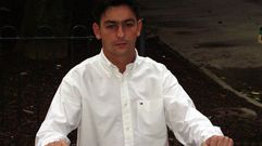 M�chel Alonso, cuando dirig�a al Galicia de Caranza alev�n