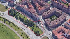 Zona verde en la que se ha dado la alerta tras la muerte de dos perros con s�ntomas de envenenamiento