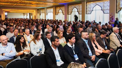 Foro PescAR, celebrado en Puerto Madryn, provincia de Chubut, en la Patagonia argentina, el 5 de marzo del 2026.