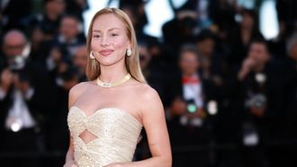 Ester Exp�sito, en el Festival de Cannes