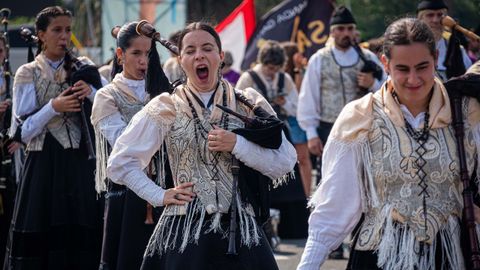El cansancio pasa factura, tras muchos d�as de fiesta en el Festival de Ortigueira