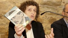 Goretti Sanmart�n, na primeira xornada do Simposio Pondaliano