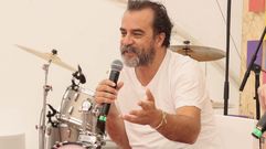 Feijoo, durante a s�a participaci�n no 2025 na Praza dos Libros de Carballo 