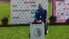 Miguel Men�ndez en una competici�n en Andaluc�a