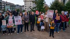 Protesta por la falta de un profesor de apoyo en Vila Laura