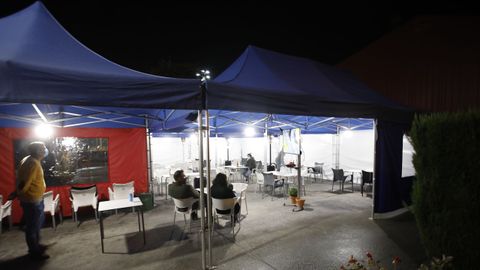 Las jaimas pueden ser la soluci�n invernal para las terrazas lucenses